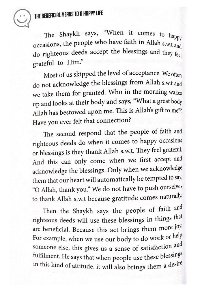 The Beneficial Means to a Happy Life : A Discussion On The Book Al-Wasail Al-Mufidah Lil Hayah As-Saidah By Sh. Abdur Rahman Bin Nasir
