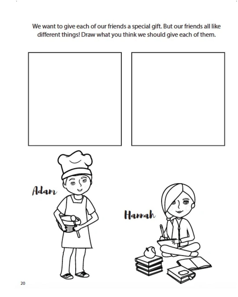 The Adventures of Malik and Ameerah : Hadith Activity And Colouring Book - English_Book