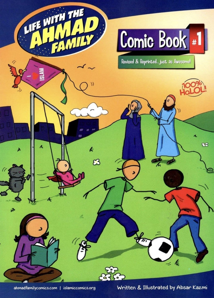 Comic Book # 1 - Life With The Ahmad Family Series - English_Book