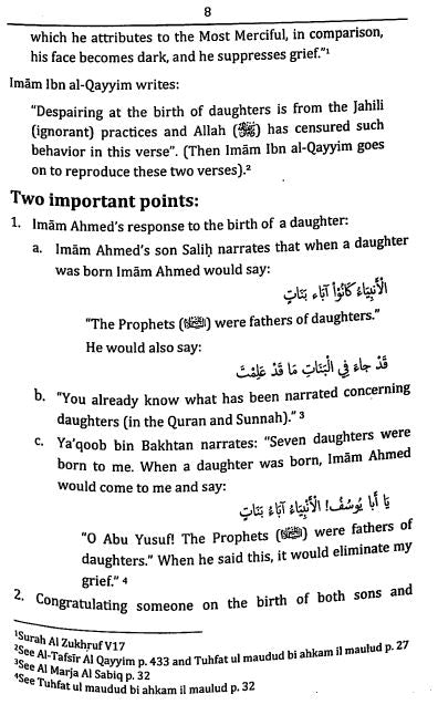 The Noble Status of a Daughter in Islam - Sample Page - 2