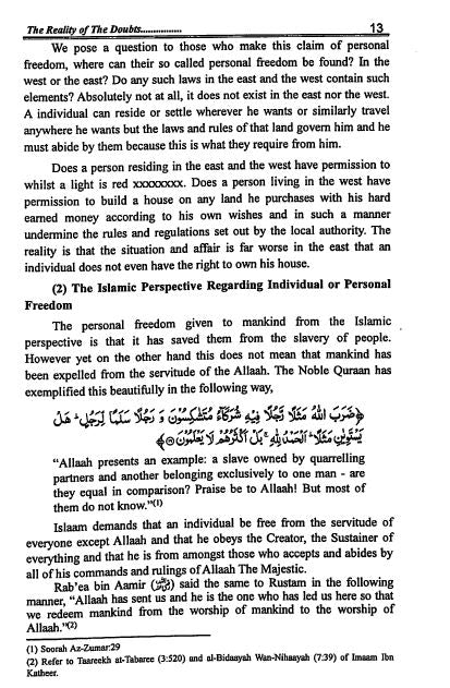 The Reality of Doubts Concerning Commanding The Good And Forbidding The Evil - Sample Page - 2