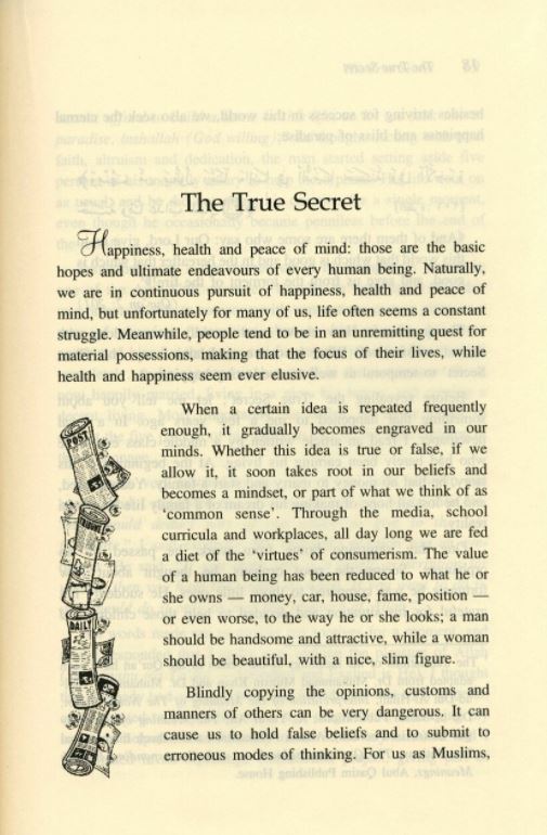 The True Secret - English Book