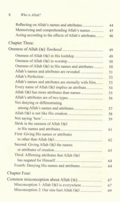 Who is Allah? His Names and Attributes and Their Significance to the Individual - English Book